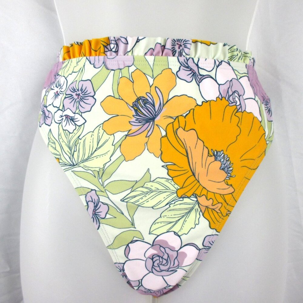 Cupshe Swimsuit 2-Piece Swim Top & High Waist Bikini Bottoms Size M NWT Beachy - Picture 6 of 9